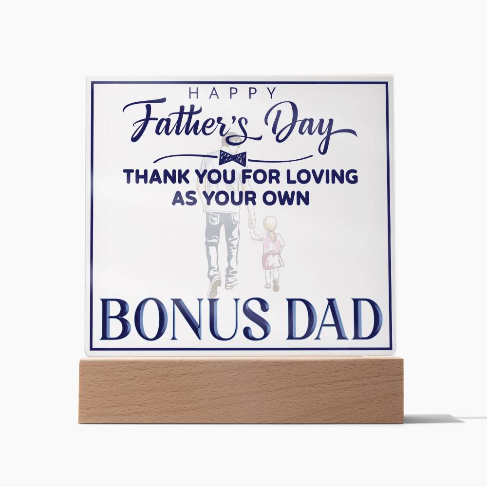 Father's day gift|Acrylic Square Plaque