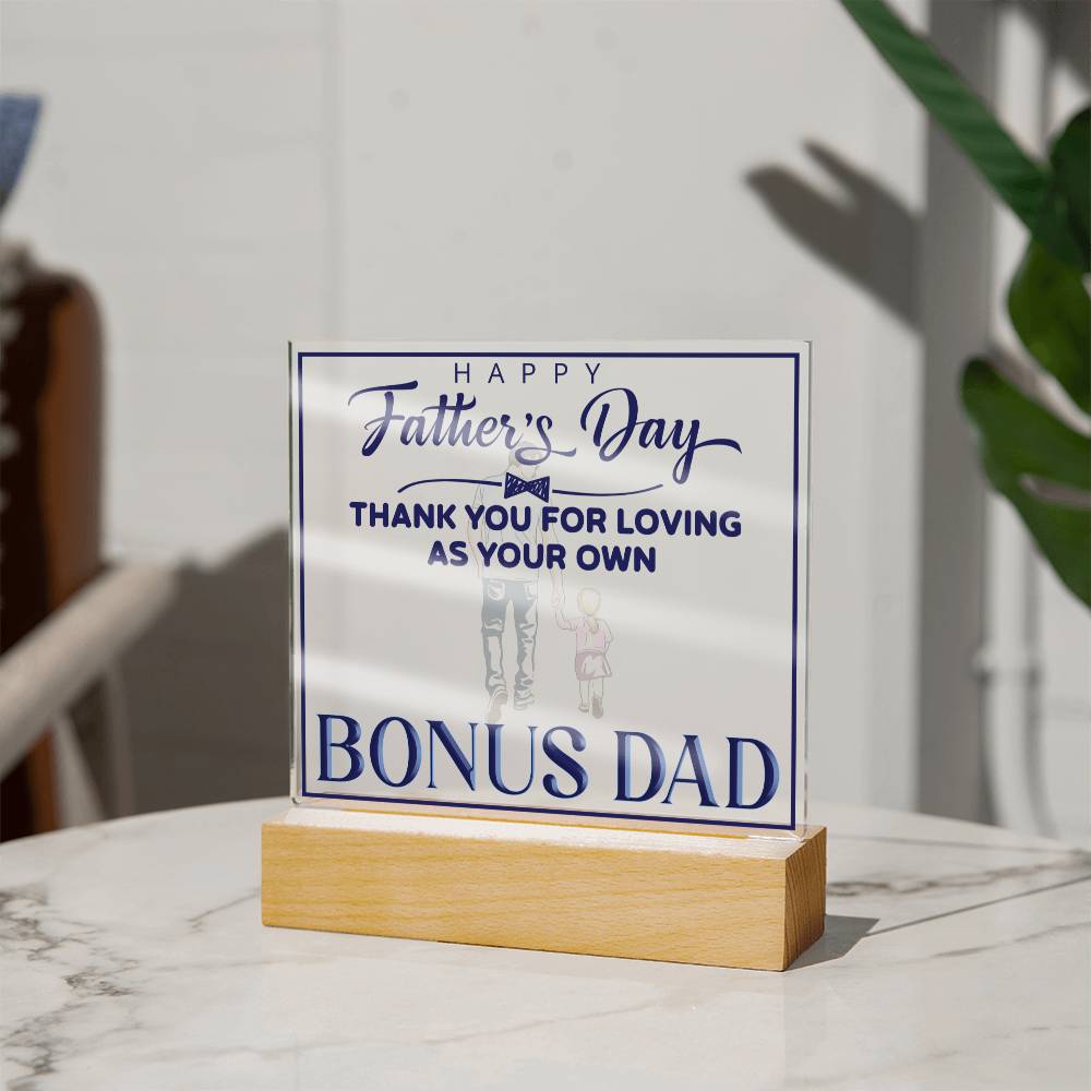 Father's day gift|Acrylic Square Plaque