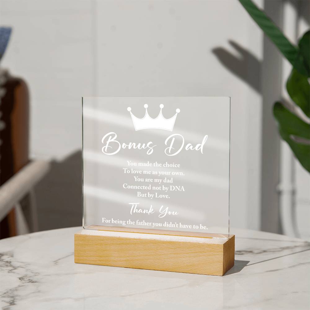 Father's day gift|Acrylic Square Plaque