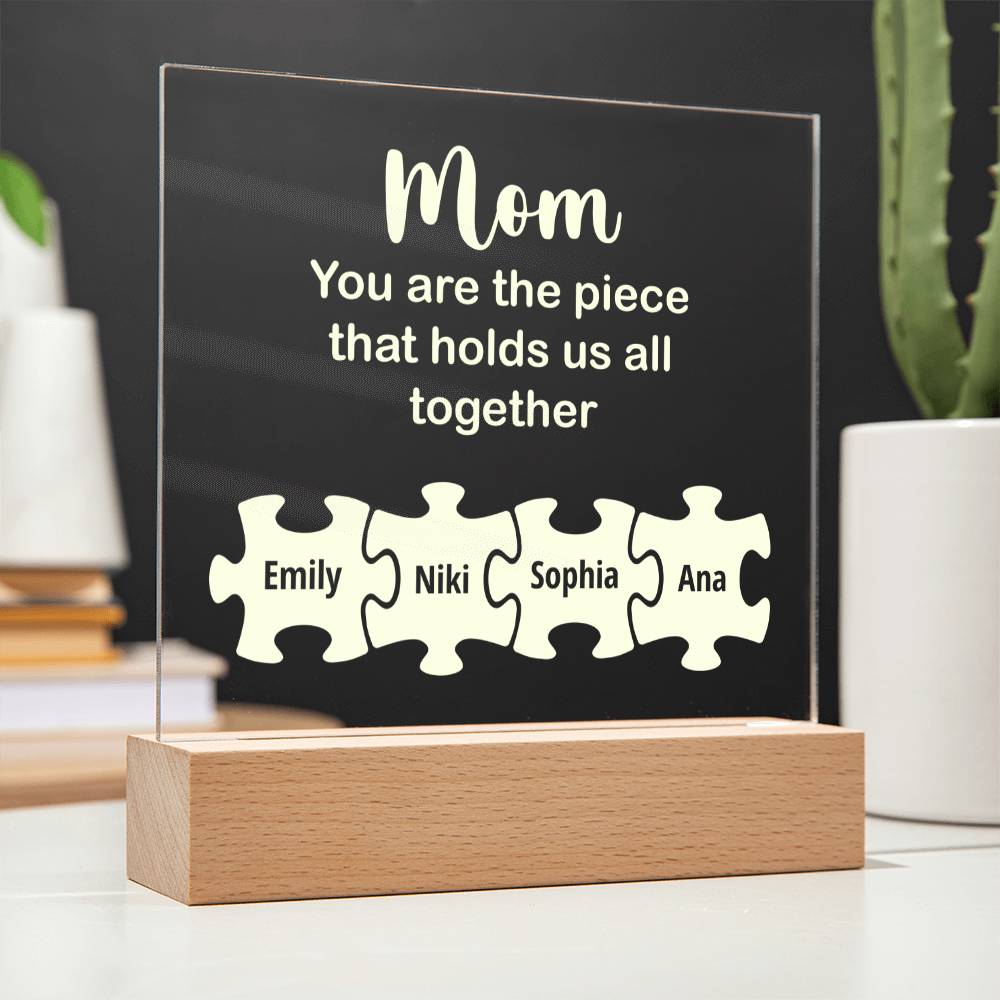 Mom's day gift| Acrylic Square Plaque