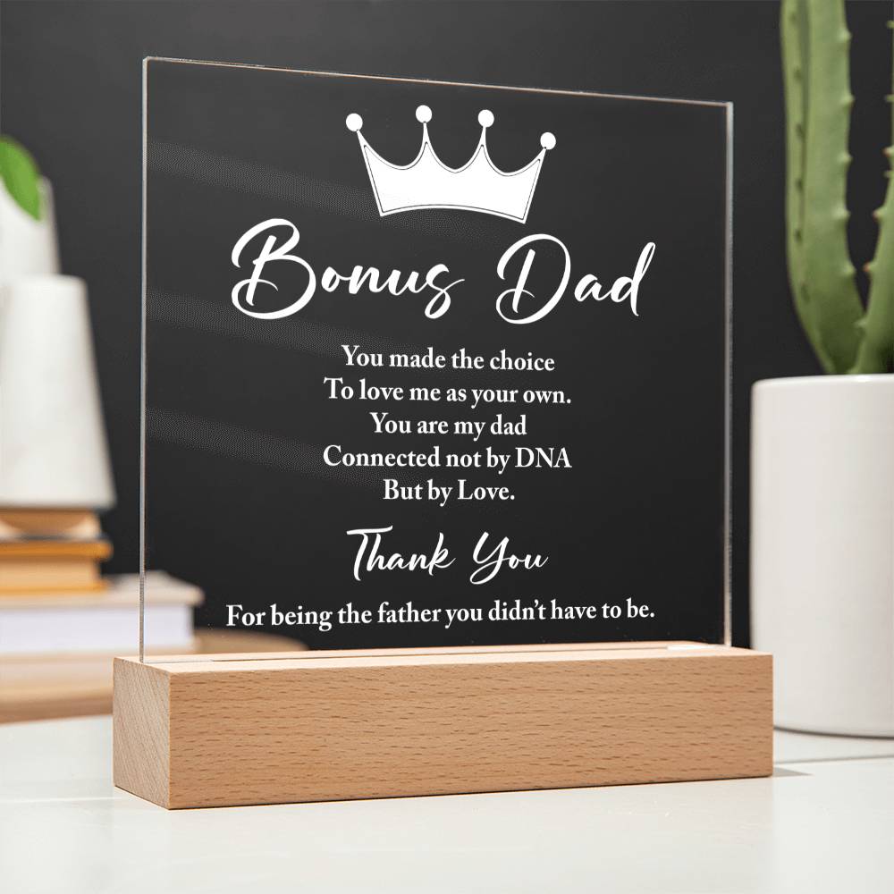Father's day gift|Acrylic Square Plaque