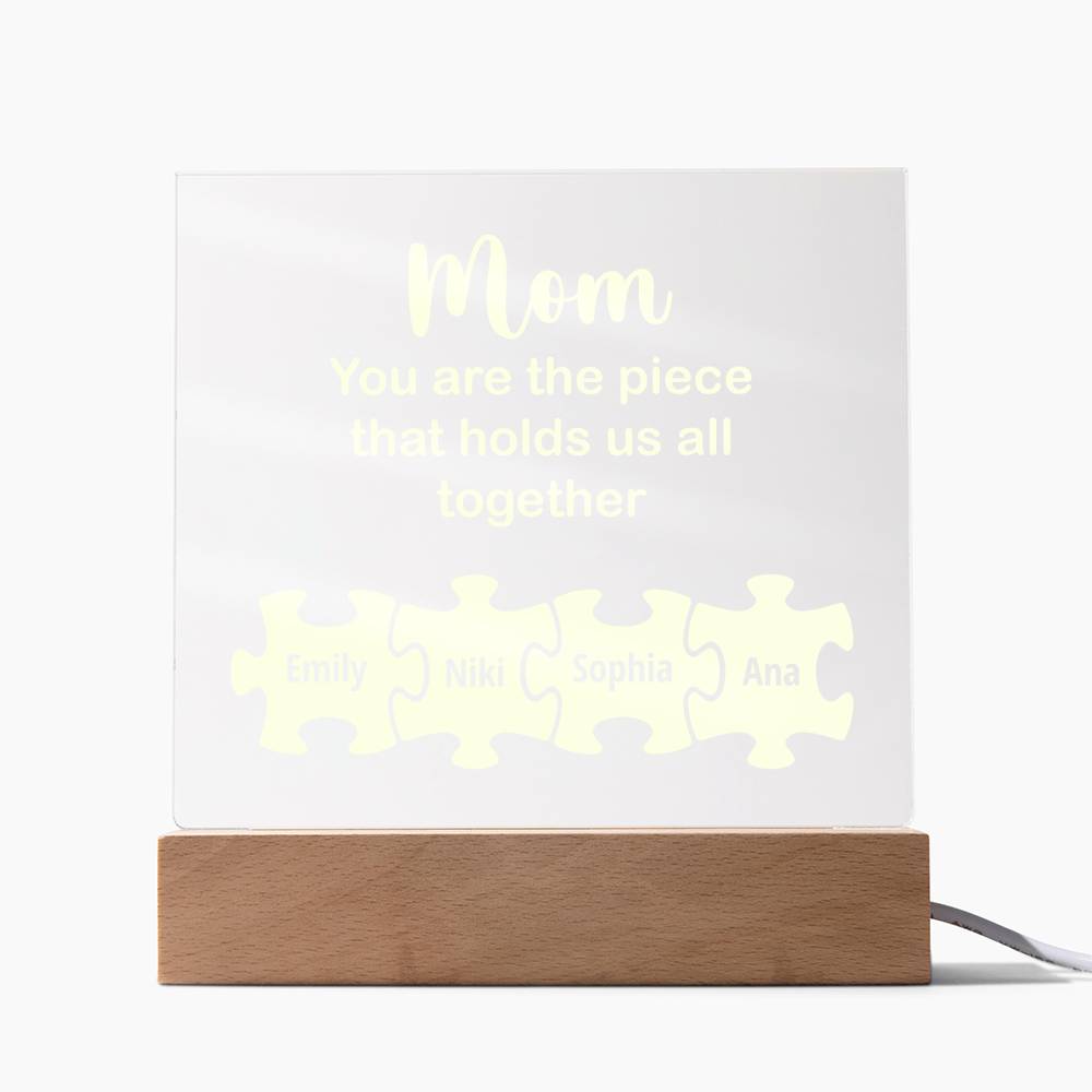 Mom's day gift| Acrylic Square Plaque
