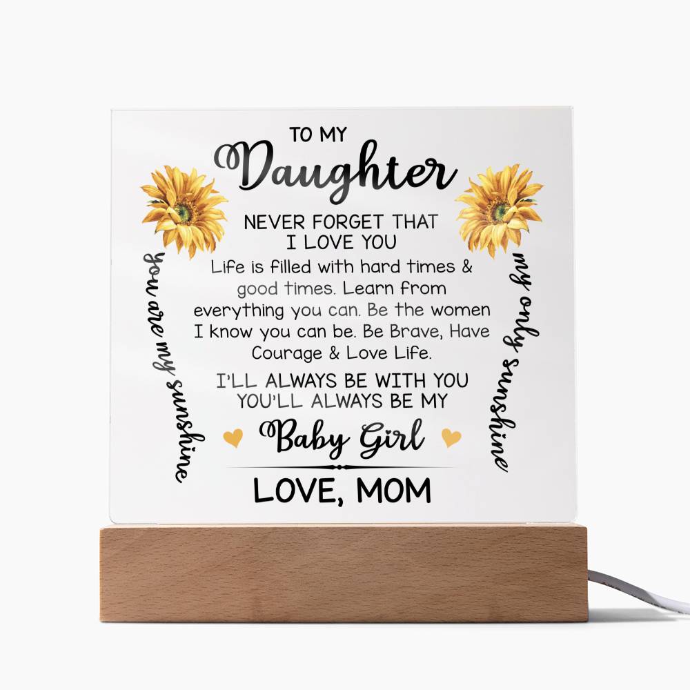letter to a daughter