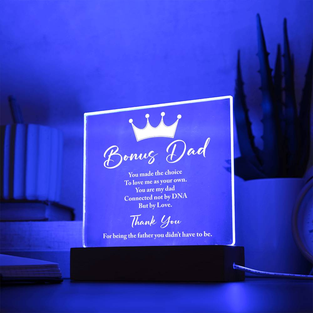 Father's day gift|Acrylic Square Plaque