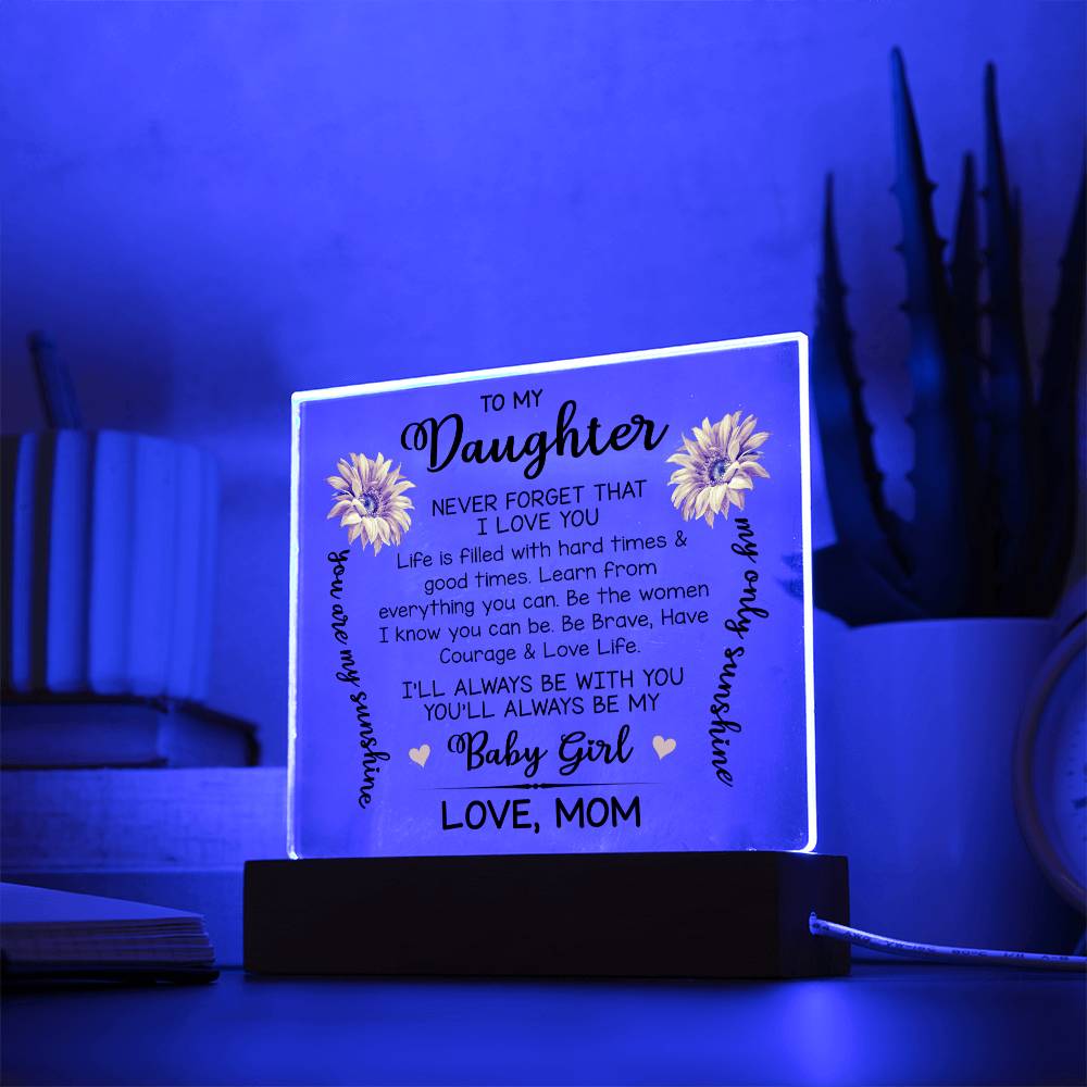 letter to a daughter from mother