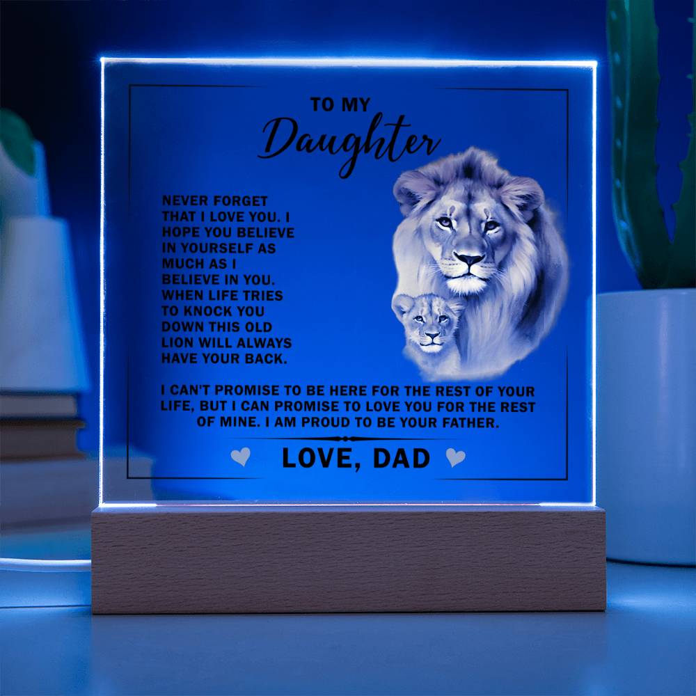 necklace from dad to daughter