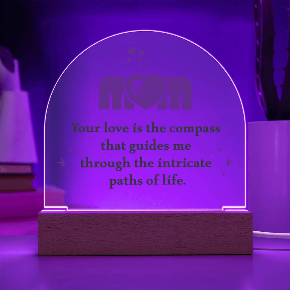 Mom's day gift | Acrylic Dome Plaque