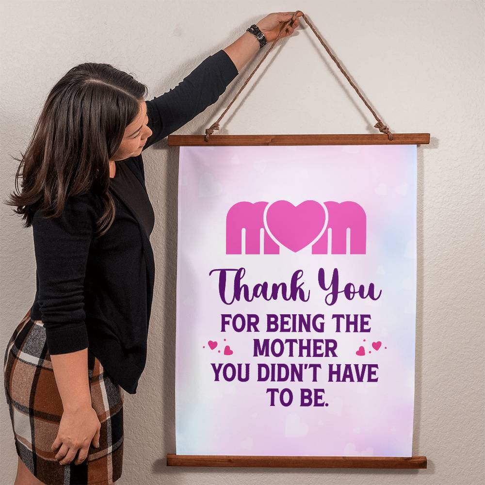Mother's day gift |Wood Framed Wall Tapestry