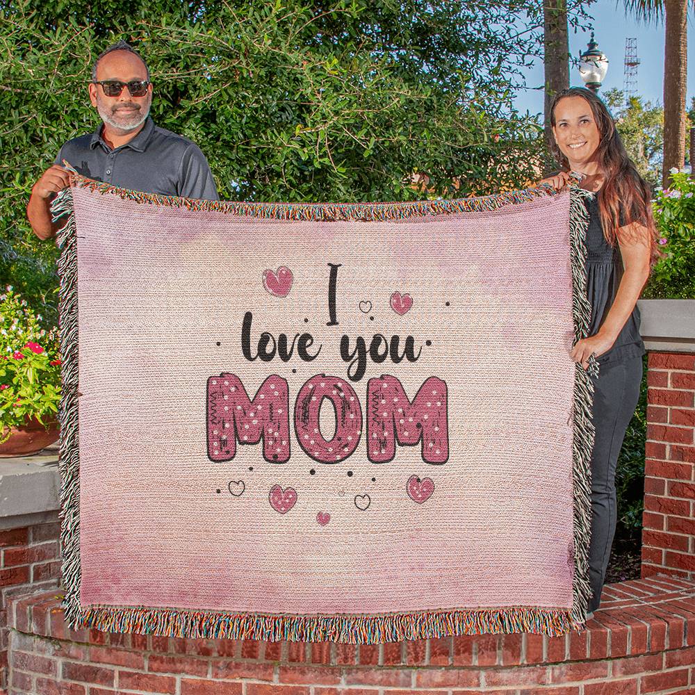Mother's day gift | Heirloom Woven Blanket