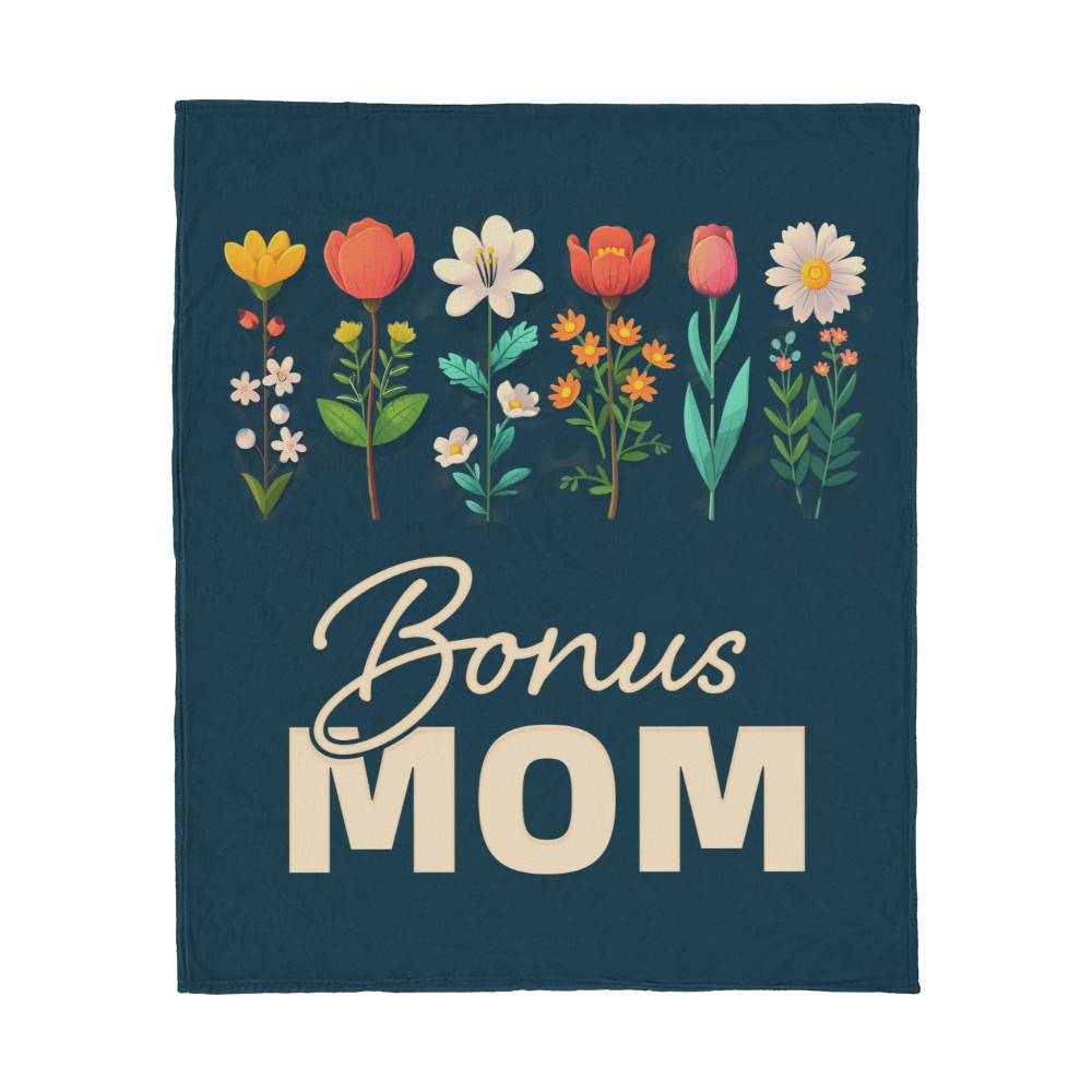 Love You Mom | Jersey Fleece Blanket 50" x 60"