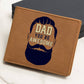 Father's day gift |Graphic Leather Wallet