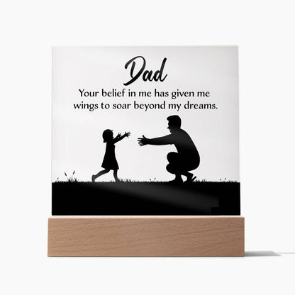 Gift for dad | Acrylic Square Plaque