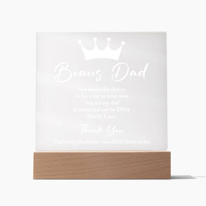 Father's day gift|Acrylic Square Plaque