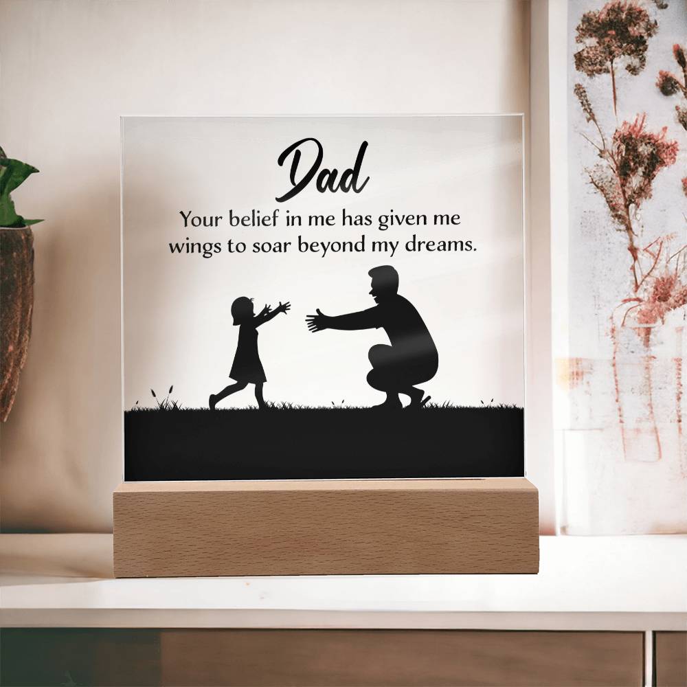 Gift for dad | Acrylic Square Plaque