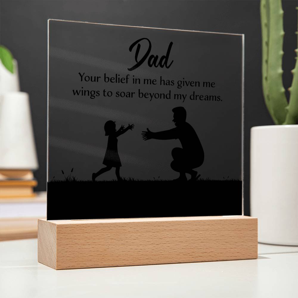 Gift for dad | Acrylic Square Plaque