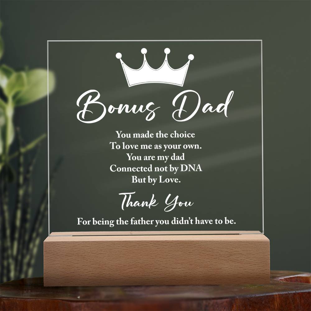 Father's day gift|Acrylic Square Plaque