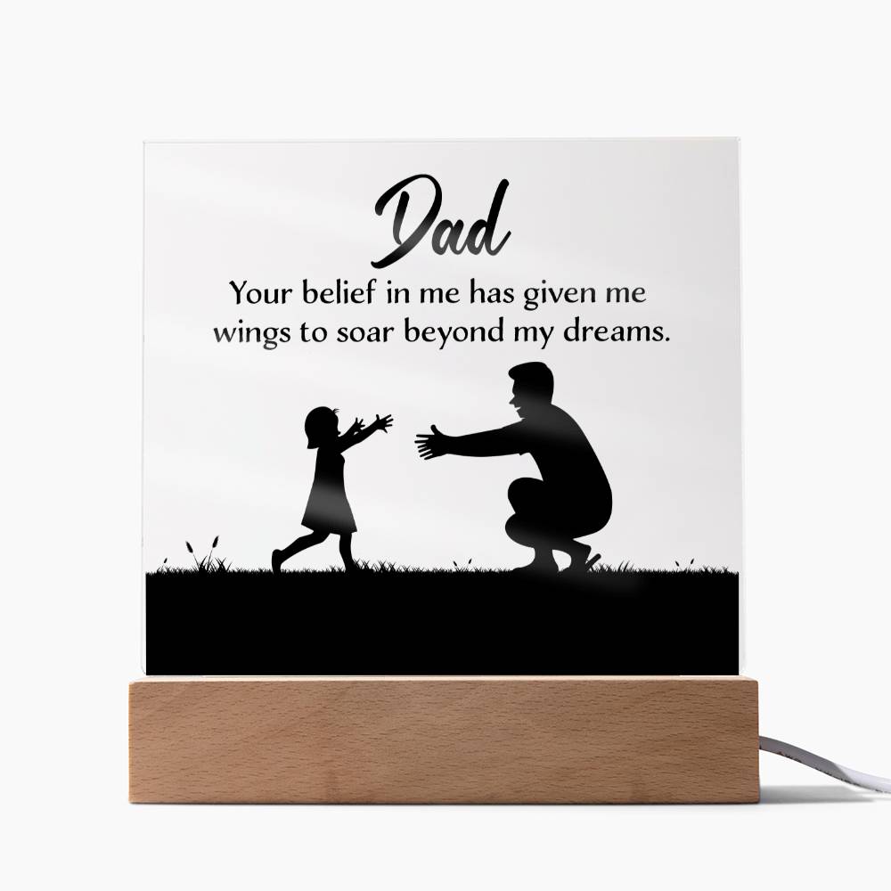 Gift for dad | Acrylic Square Plaque