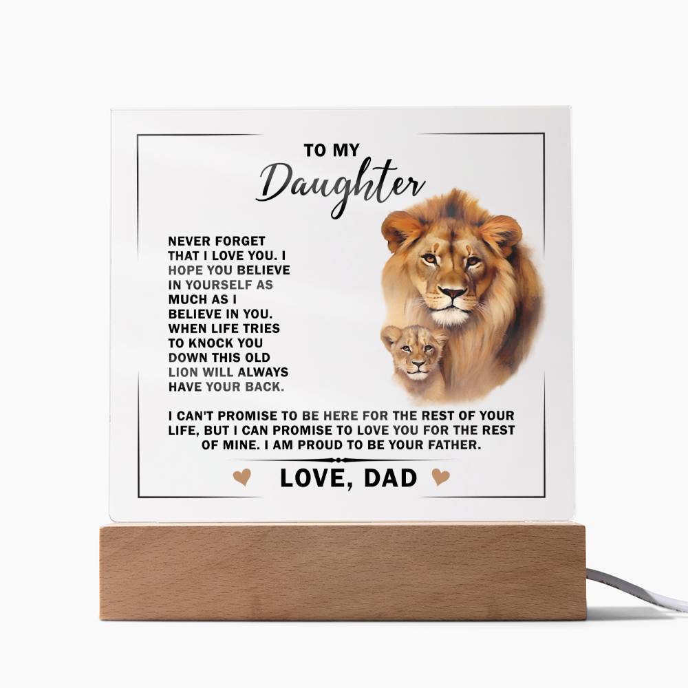 letter to a daughter