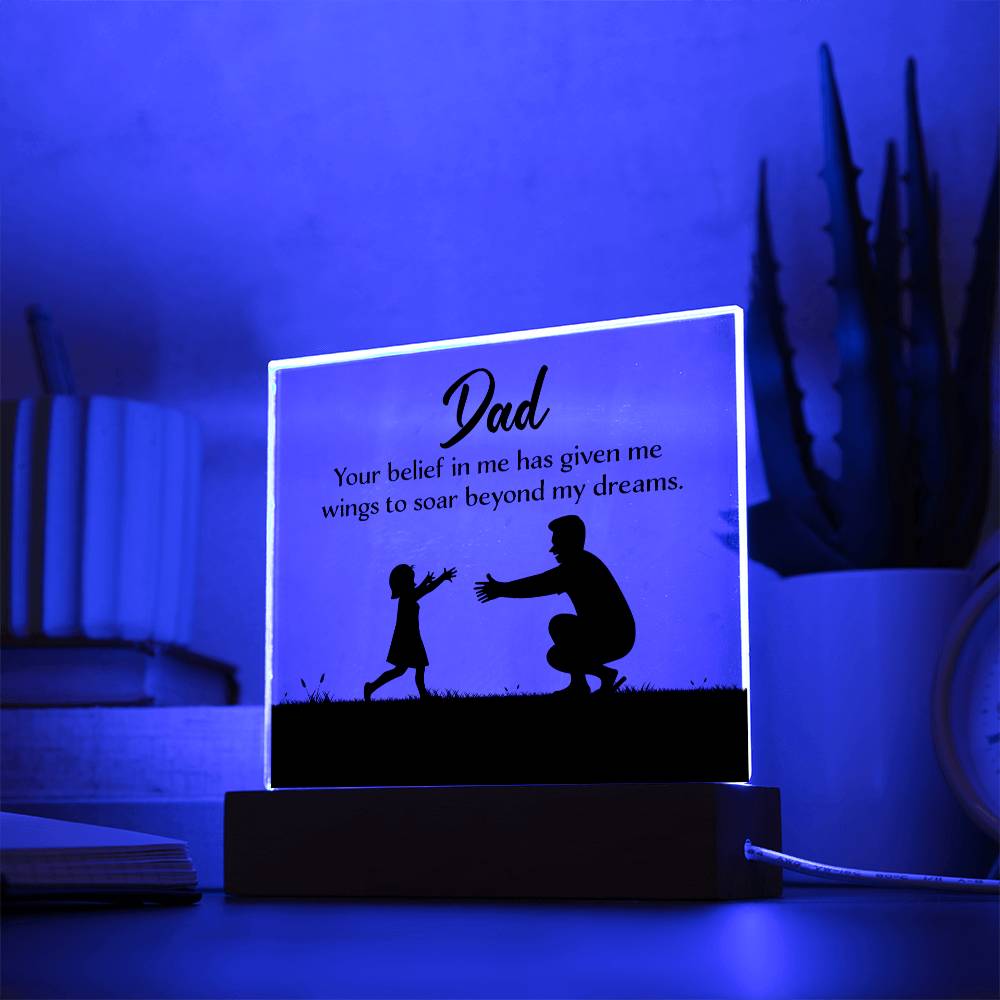 Gift for dad | Acrylic Square Plaque