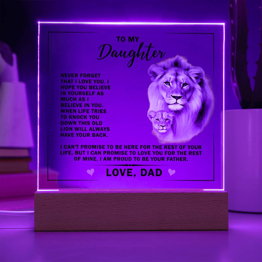 letter from a father to daughter