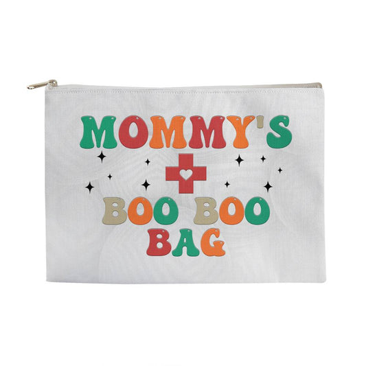 Love you mommy|Fabric Zippered Pouch Large