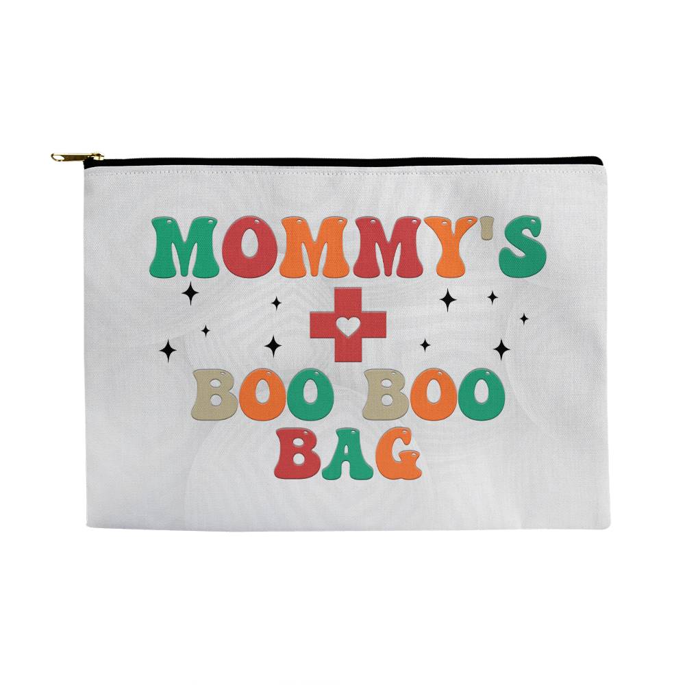 Love you mommy|Fabric Zippered Pouch Large