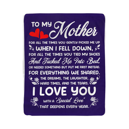 Mother's day giht  | Sherpa Fleece Blanket