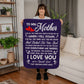 Mother's day giht  | Sherpa Fleece Blanket